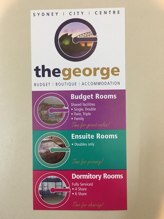 The George Street Hotel Сидней Экстерьер фото